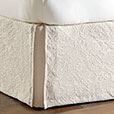 Sandrine Ecru Bed Skirt