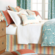 Paradise Sunrise Bed Skirt