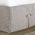 Tulane Indigo Bed Skirt