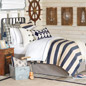 Tulane Indigo Bed Skirt