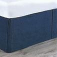 Breeze Indigo Bed Skirt