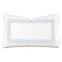 BLASS TICKING DECORATIVE PILLOW IN HAZE