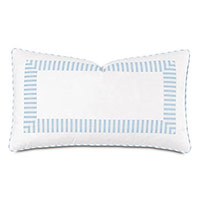 BLASS TICKING DECORATIVE PILLOW IN SKY