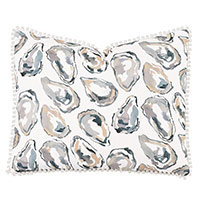 Highcliffe Oyster Decorative Pillow