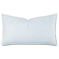 MALAYA GINGHAM KING SHAM IN SKY