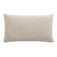 REINHART EMBROIDERED DECORATIVE PILLOW