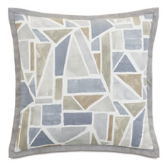 OLIVER GEOMETRIC DECORATIVE PILLOW