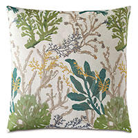 Corraline Coral Reef Decorative Pillow