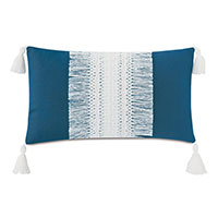 Palermo Tassel Decorative Pillow in Lagoon