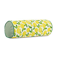 Knowles Lemon Print Bolster