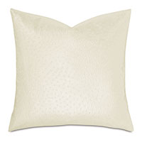 Oswald Faux Ostrich Decorative Pillow