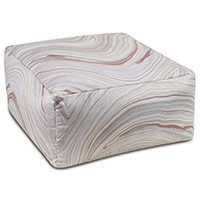 Blake Marble Pouf