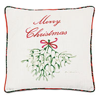 Merry Christmas Decorative Pillow