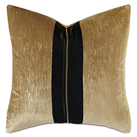 Park Avenue Zipper Decorative Pillow