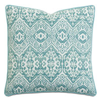 VILLA BLANCA IKAT DECORATIVE PILLOW