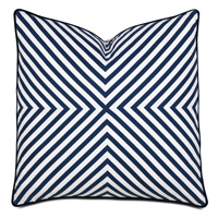 Summerhouse Striped Decorative Pillow