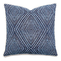 Mykonos Embroidered Decorative Pillow