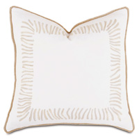 Brentwood Handpainted Decorative Pillow