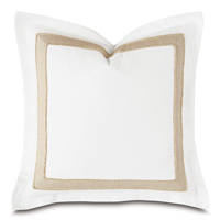 Brentwood Woven Border Euro Sham