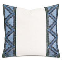 Corona Del Mar Embroidered Euro Sham