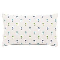 Belize Embroidered Decorative Pillow