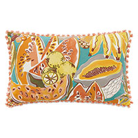 Belize Tropical Decorative Pillow