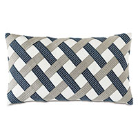 Saya Basketweave Decorative Pillow