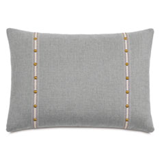 OLIVER NAILHEADS DECORATIVE PILLOW