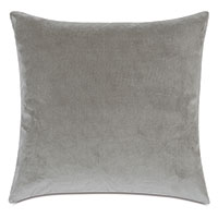 Plush Velvet Decorative Pillow In Dove