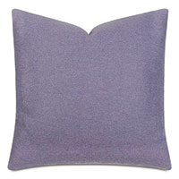 Vincent Textured Decorative Pillow In Lilac