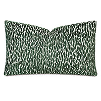 Earl Woven Decorative Pillow In Emerald