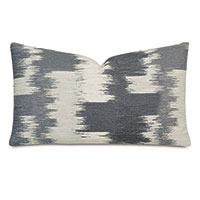 Shea Woven Decorative Pillow In Charcoal