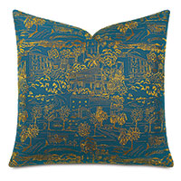 Chappey Toile Decorative Pillow