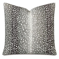 Wiley Ombre Decorative Pillow in Iron