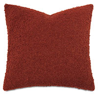 MARL DECORATIVE PILLOW IN BRICK