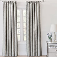 Liesl Faux Bois Curtain Panel