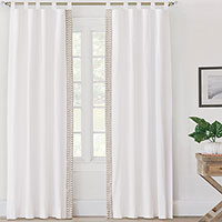 Junonia Embroidered Curtain Panel