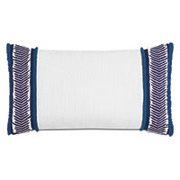 Cocobay Raffia Trim Decorative Pillow