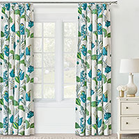 Clementine Embroidered Curtain Panel