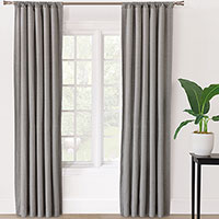 JOAQUIN HERRINGBONE CURTAIN PANEL