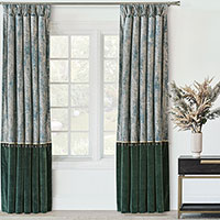 Esmeralda Colorblock Curtain Panel