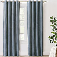 Halprin Ticking Curtain Panel