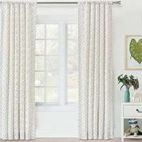 Wilder Speckled Curtain Panel