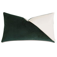 Izaro Zipper Detail Decorative Pillow (Right)