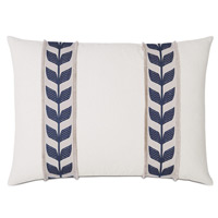 Akela Leaf Decorative Pillow In Blue