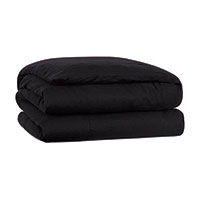 Resort Black Duvet Cover