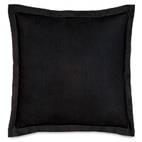 Resort Black Euro Sham