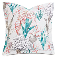 Junonia Coral Reef Euro Sham