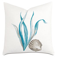 Junonia Handpainted Decorative Pillow