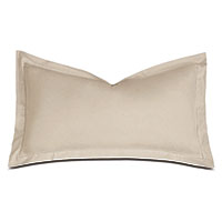 Deluca Sateen King Sham in Almond